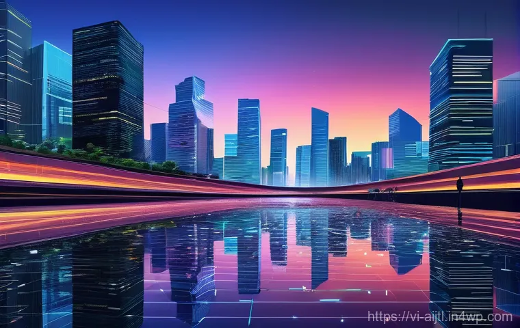 AI 바이어스 감지 및 완화 프로그램의 효과 분석 - **Prompt: Data Bias in AI Systems**
    A vibrant, conceptual digital illustration depicting a futur...