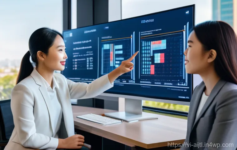 AI 바이어스 감지 및 완화 프로그램의 효과 분석 - **Prompt: Data Bias in AI Systems**
    A vibrant, conceptual digital illustration depicting a futur...