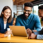 Home 15 AI 바이어스 완화의 경제적 이점 분석 - **Prompt:** A diverse group of people, including individuals of various ages, ethnicities, and abili...