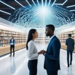 Home 13 AI 바이어스 완화의 중요성 - **Prompt 1: AI in Everyday Opportunities**
"A diverse group of young adults, including individua...