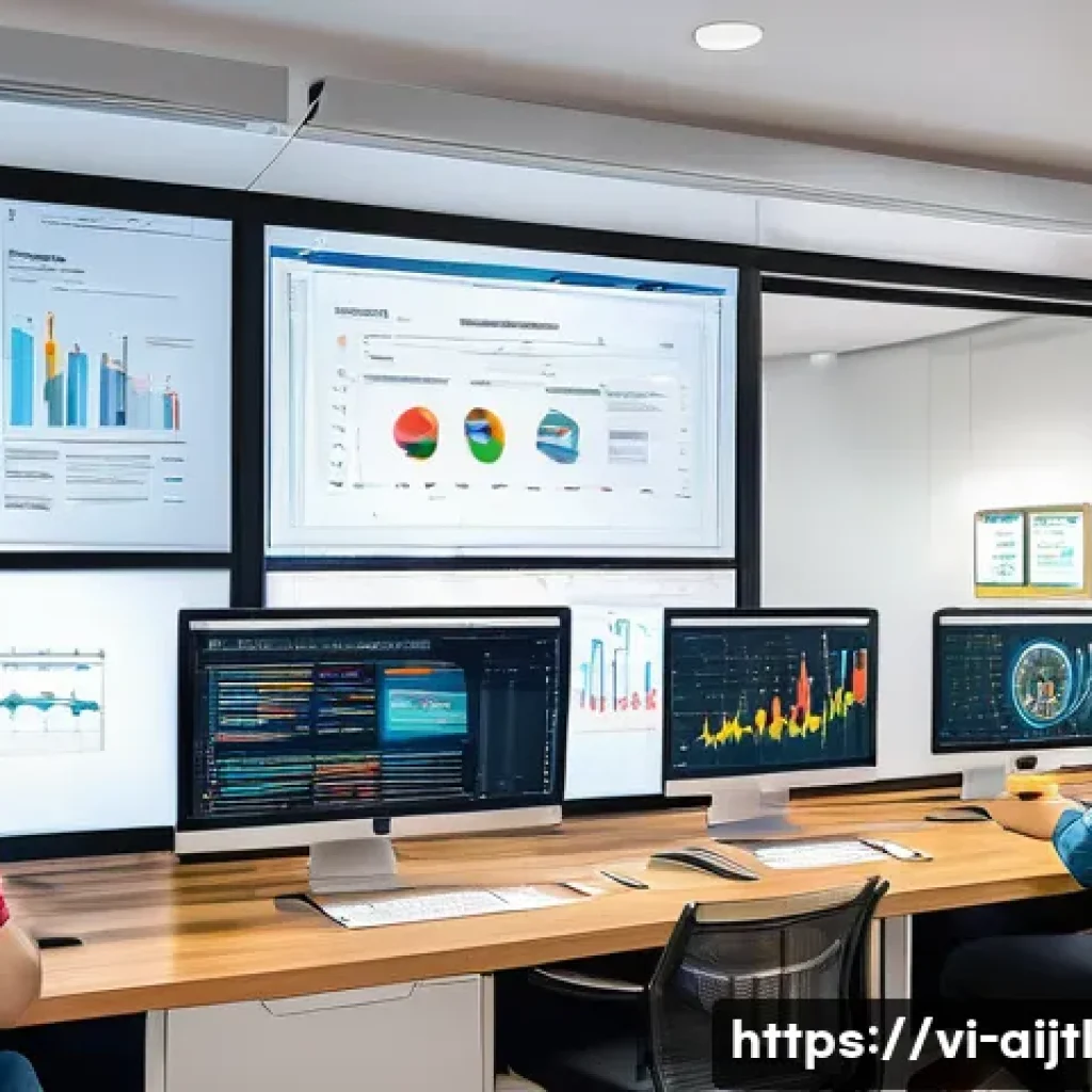 AI 바이어스 문제 해결을 위한 실질적 조언 - A modern data science team collaborating in a bright, open office with diverse professionals includi...
