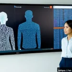 Home 23 AI 바이어스 감지의 최신 기술 동향 - Photorealistic documentary-style scene inside a modern AI ethics laboratory in Ho Chi Minh City, Vie...