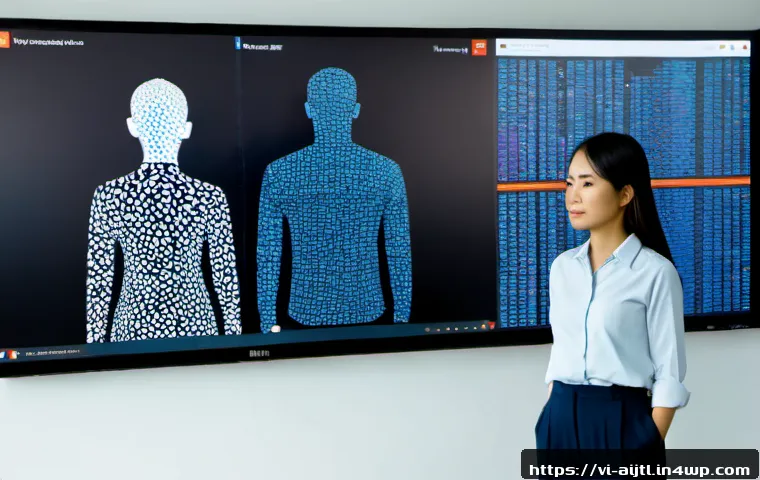AI 바이어스 감지의 최신 기술 동향 - Photorealistic documentary-style scene inside a modern AI ethics laboratory in Ho Chi Minh City, Vie...
